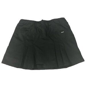 SOBRISAH Skort Women's Size Medium Black Pleats Pocket Tennis Outerwear Shorts